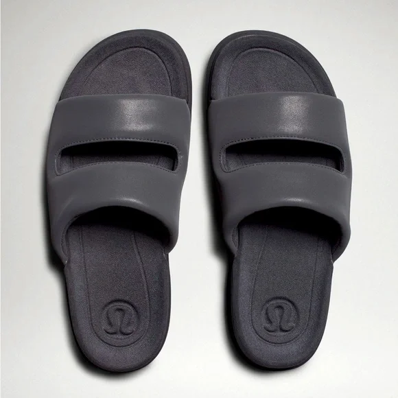 Lululemon Women's Restfeel Sandal $78 NWT 
Color Graphite Grey Size 8 - Picture 3 of 11